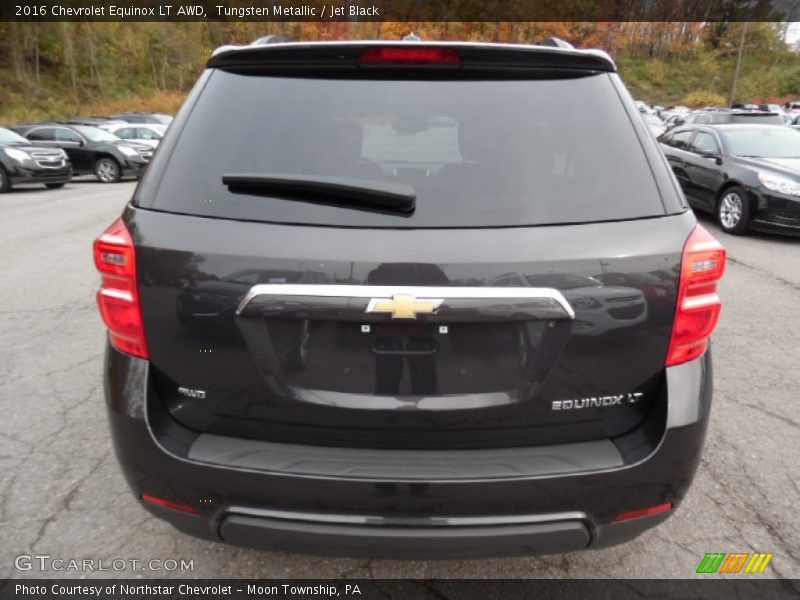 Tungsten Metallic / Jet Black 2016 Chevrolet Equinox LT AWD