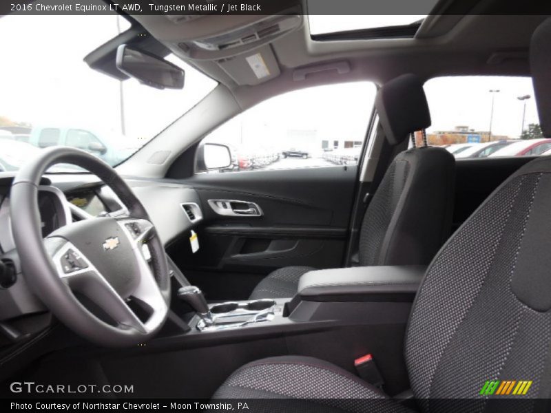 Tungsten Metallic / Jet Black 2016 Chevrolet Equinox LT AWD