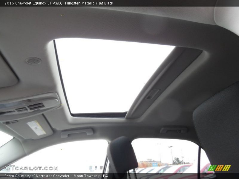 Tungsten Metallic / Jet Black 2016 Chevrolet Equinox LT AWD