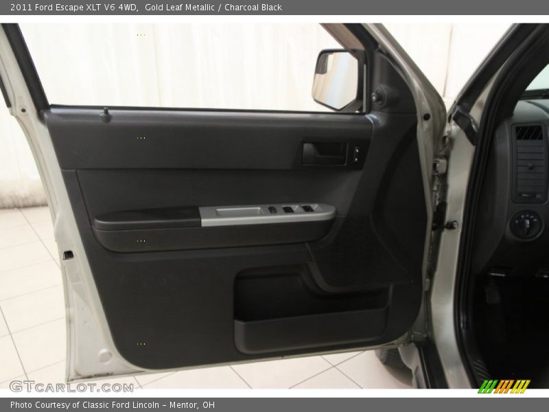 Gold Leaf Metallic / Charcoal Black 2011 Ford Escape XLT V6 4WD