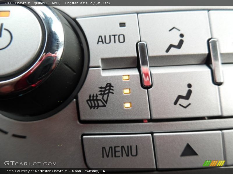 Tungsten Metallic / Jet Black 2016 Chevrolet Equinox LT AWD