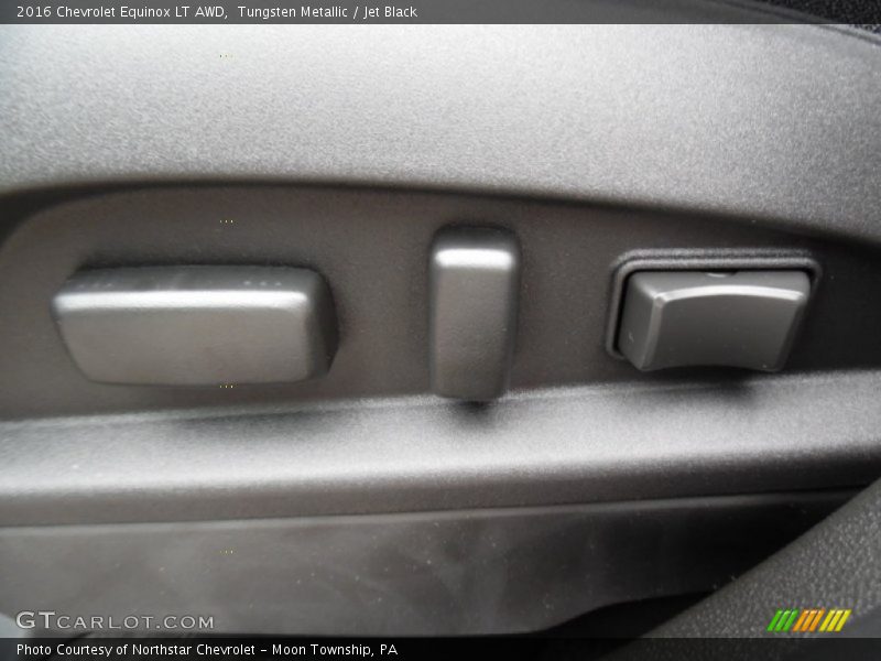 Tungsten Metallic / Jet Black 2016 Chevrolet Equinox LT AWD