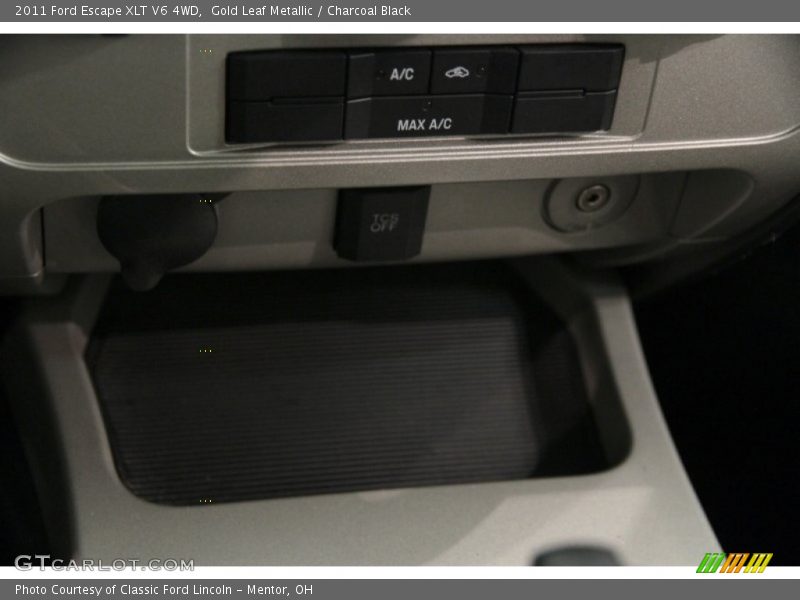 Gold Leaf Metallic / Charcoal Black 2011 Ford Escape XLT V6 4WD