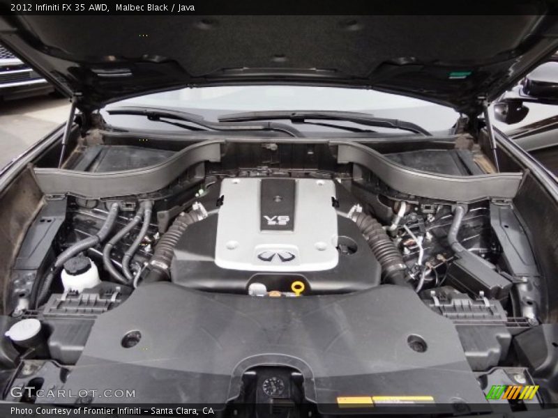  2012 FX 35 AWD Engine - 3.5 Liter DOHC 24-Valve CVTCS V6