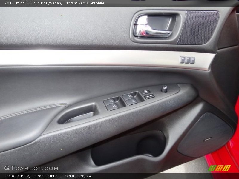 Vibrant Red / Graphite 2013 Infiniti G 37 Journey Sedan
