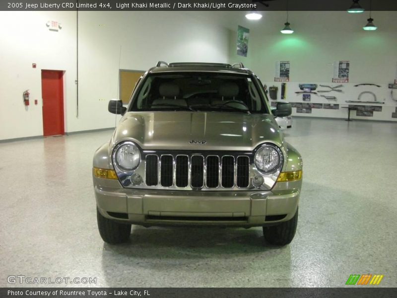 Light Khaki Metallic / Dark Khaki/Light Graystone 2005 Jeep Liberty CRD Limited 4x4