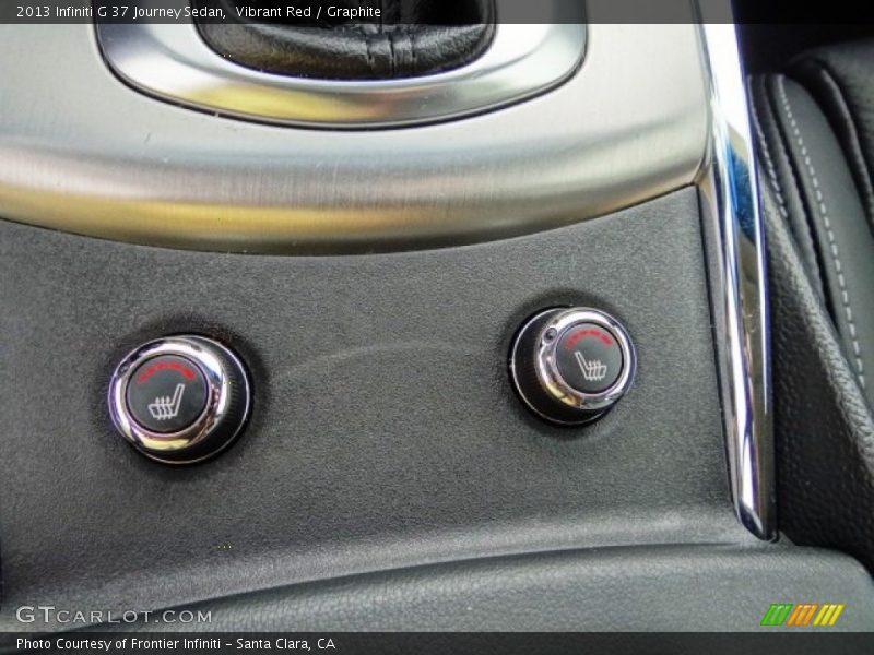 Vibrant Red / Graphite 2013 Infiniti G 37 Journey Sedan