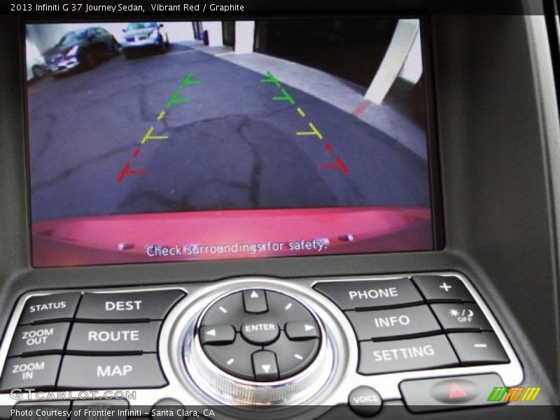 Vibrant Red / Graphite 2013 Infiniti G 37 Journey Sedan