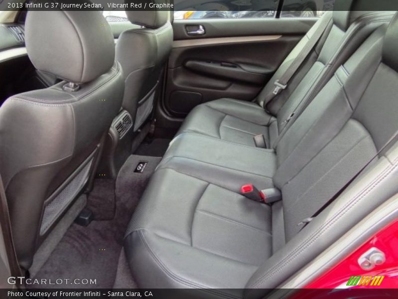 Vibrant Red / Graphite 2013 Infiniti G 37 Journey Sedan