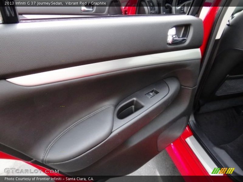 Vibrant Red / Graphite 2013 Infiniti G 37 Journey Sedan
