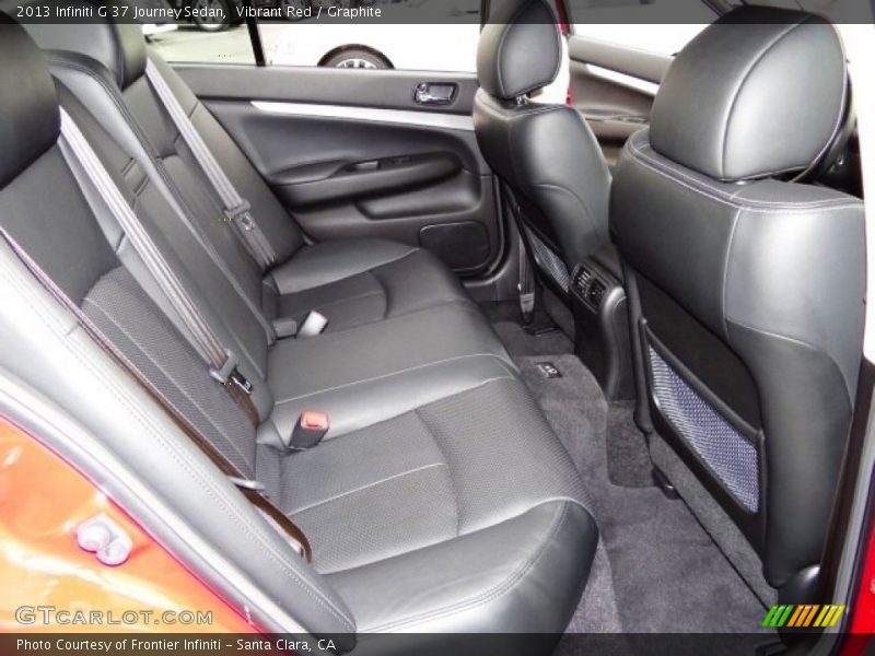 Vibrant Red / Graphite 2013 Infiniti G 37 Journey Sedan