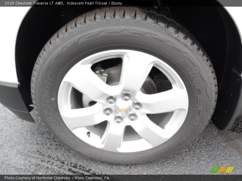Iridescent Pearl Tricoat / Ebony 2016 Chevrolet Traverse LT AWD