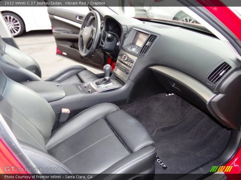 Vibrant Red / Graphite 2013 Infiniti G 37 Journey Sedan