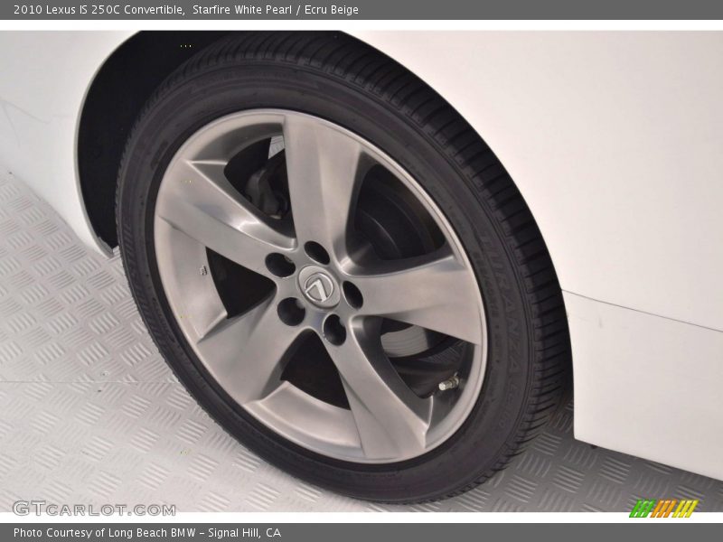 Starfire White Pearl / Ecru Beige 2010 Lexus IS 250C Convertible