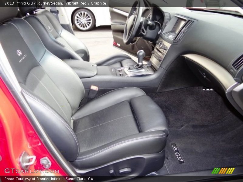 Vibrant Red / Graphite 2013 Infiniti G 37 Journey Sedan
