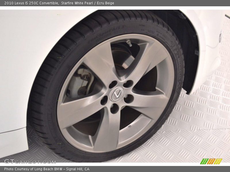 Starfire White Pearl / Ecru Beige 2010 Lexus IS 250C Convertible