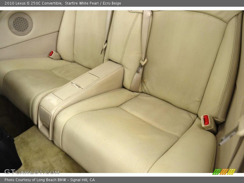 Starfire White Pearl / Ecru Beige 2010 Lexus IS 250C Convertible