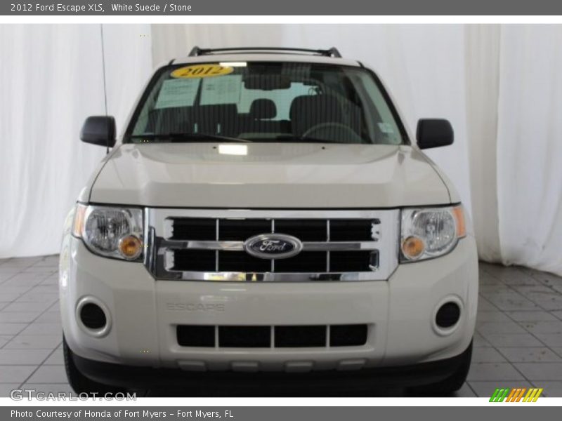 White Suede / Stone 2012 Ford Escape XLS