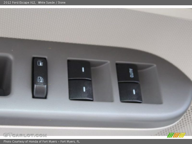 White Suede / Stone 2012 Ford Escape XLS