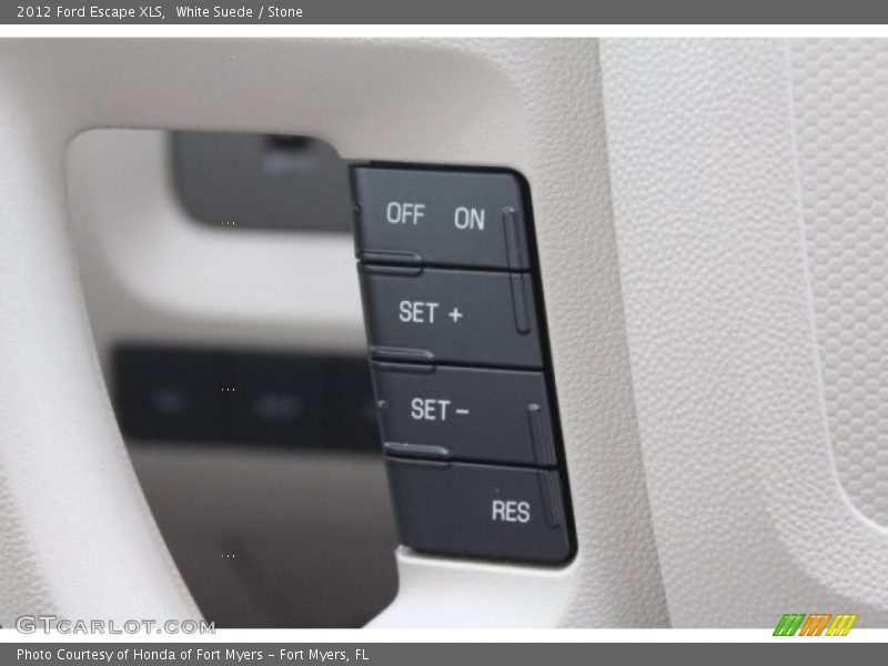 White Suede / Stone 2012 Ford Escape XLS