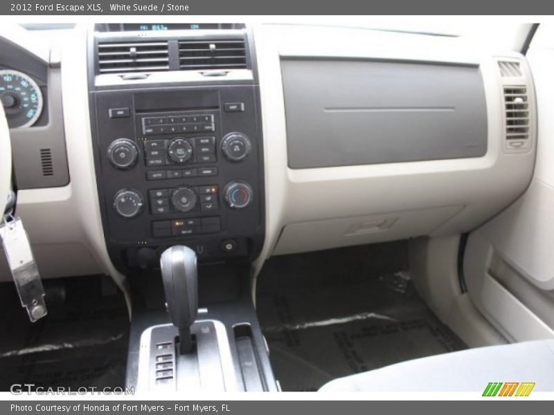 White Suede / Stone 2012 Ford Escape XLS