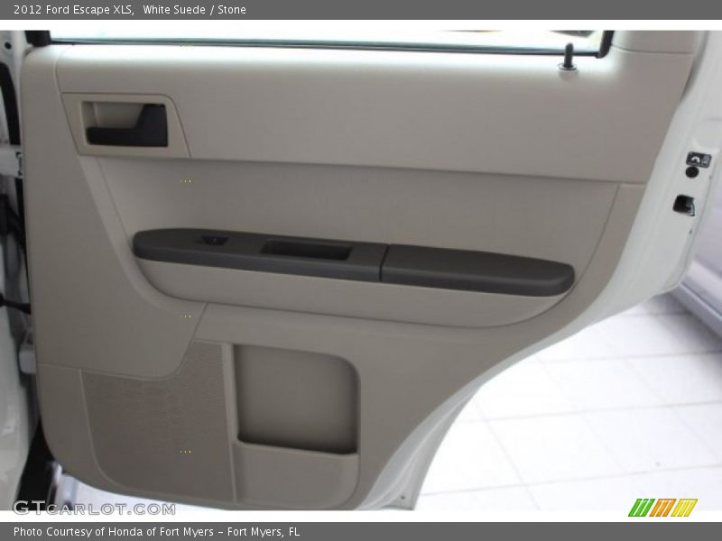 White Suede / Stone 2012 Ford Escape XLS