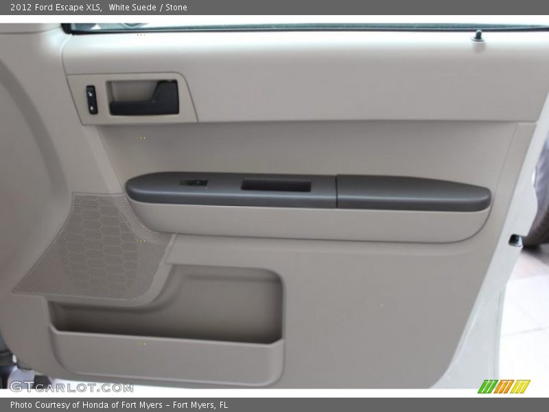 White Suede / Stone 2012 Ford Escape XLS