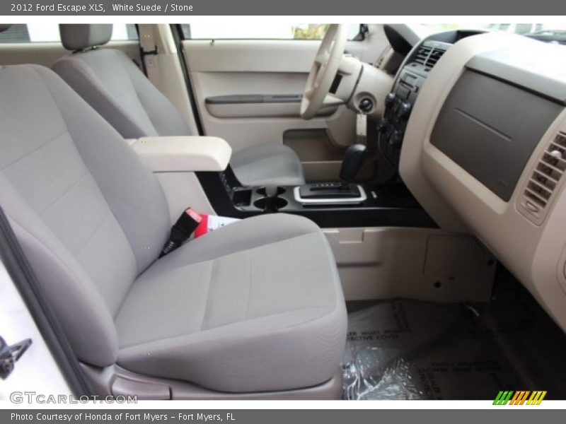 White Suede / Stone 2012 Ford Escape XLS