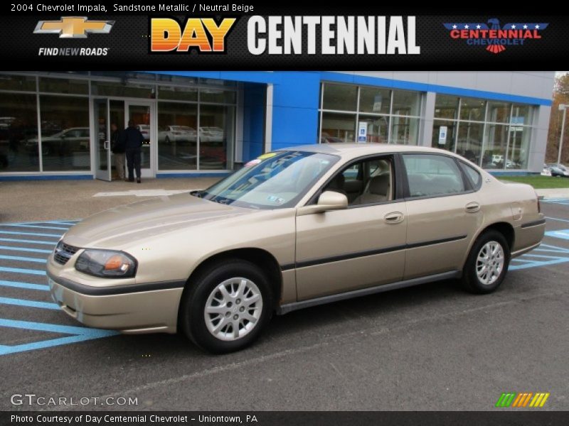 Sandstone Metallic / Neutral Beige 2004 Chevrolet Impala