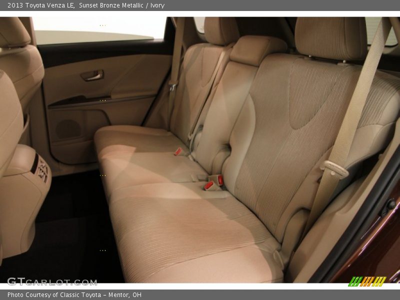 Sunset Bronze Metallic / Ivory 2013 Toyota Venza LE