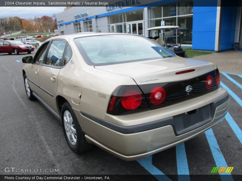 Sandstone Metallic / Neutral Beige 2004 Chevrolet Impala