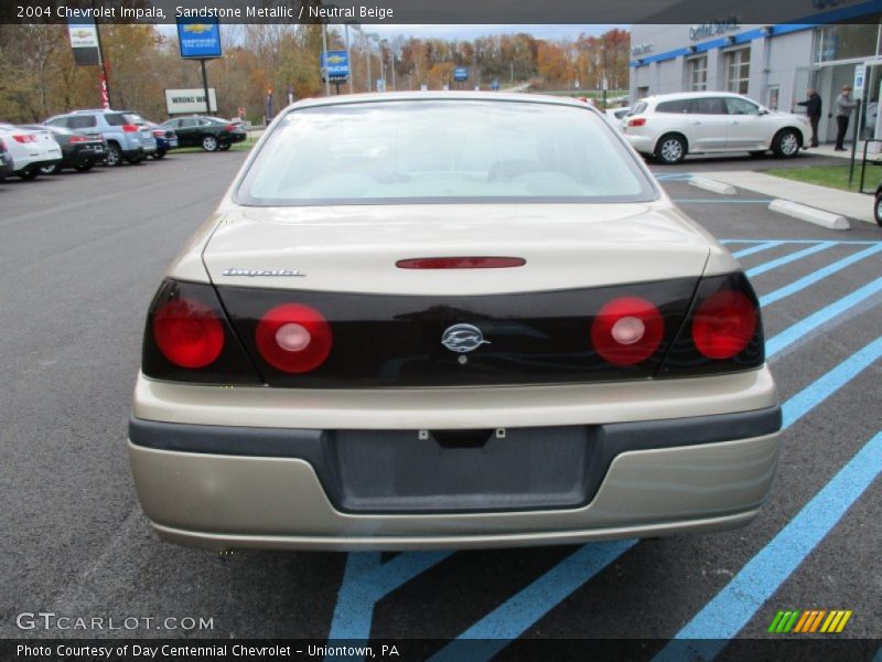 Sandstone Metallic / Neutral Beige 2004 Chevrolet Impala