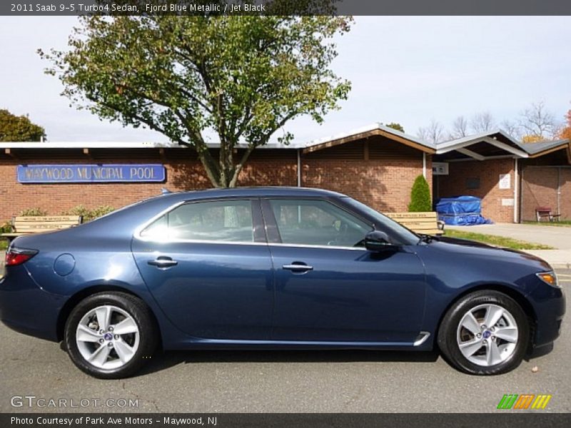 Fjord Blue Metallic / Jet Black 2011 Saab 9-5 Turbo4 Sedan