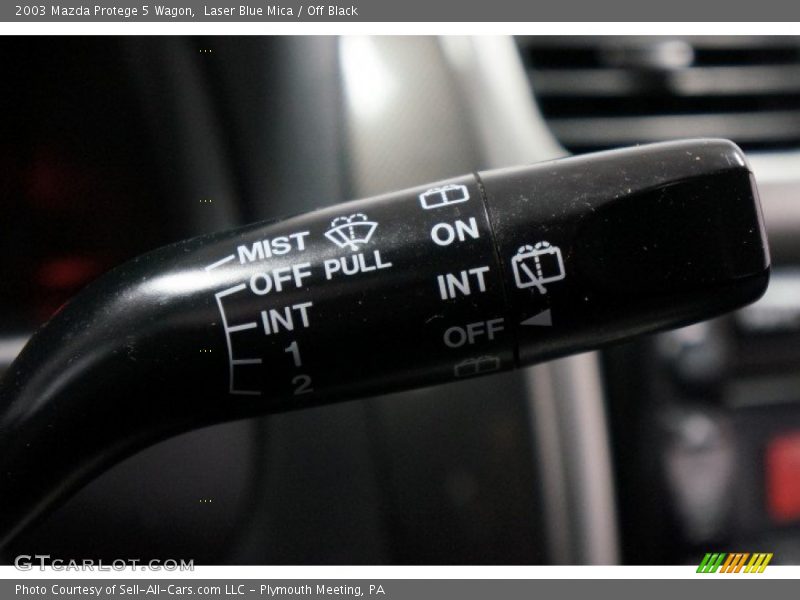 Controls of 2003 Protege 5 Wagon