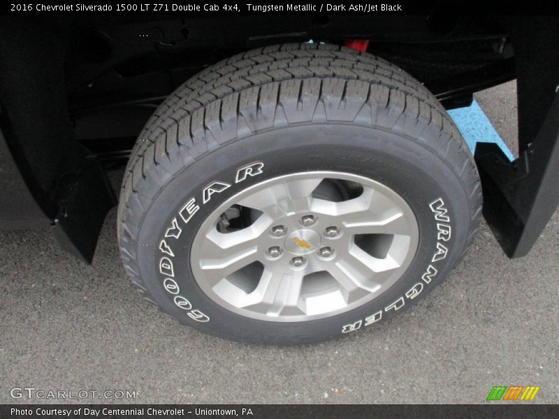 Tungsten Metallic / Dark Ash/Jet Black 2016 Chevrolet Silverado 1500 LT Z71 Double Cab 4x4