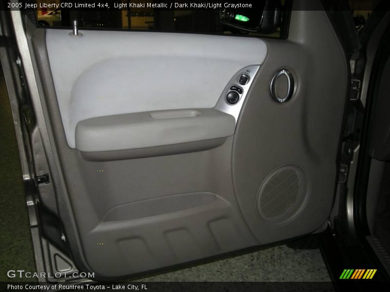 Light Khaki Metallic / Dark Khaki/Light Graystone 2005 Jeep Liberty CRD Limited 4x4