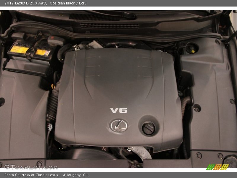 Obsidian Black / Ecru 2012 Lexus IS 250 AWD