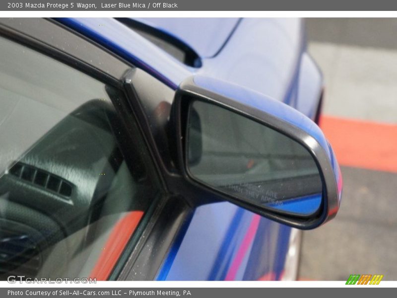 Laser Blue Mica / Off Black 2003 Mazda Protege 5 Wagon