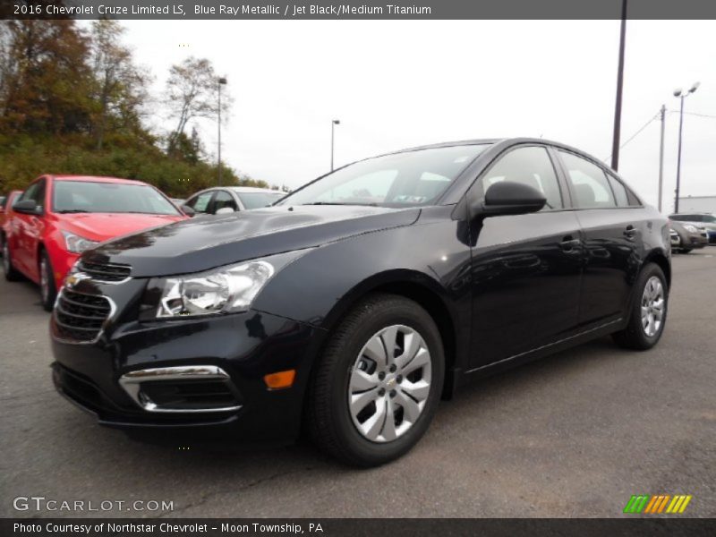 Blue Ray Metallic / Jet Black/Medium Titanium 2016 Chevrolet Cruze Limited LS