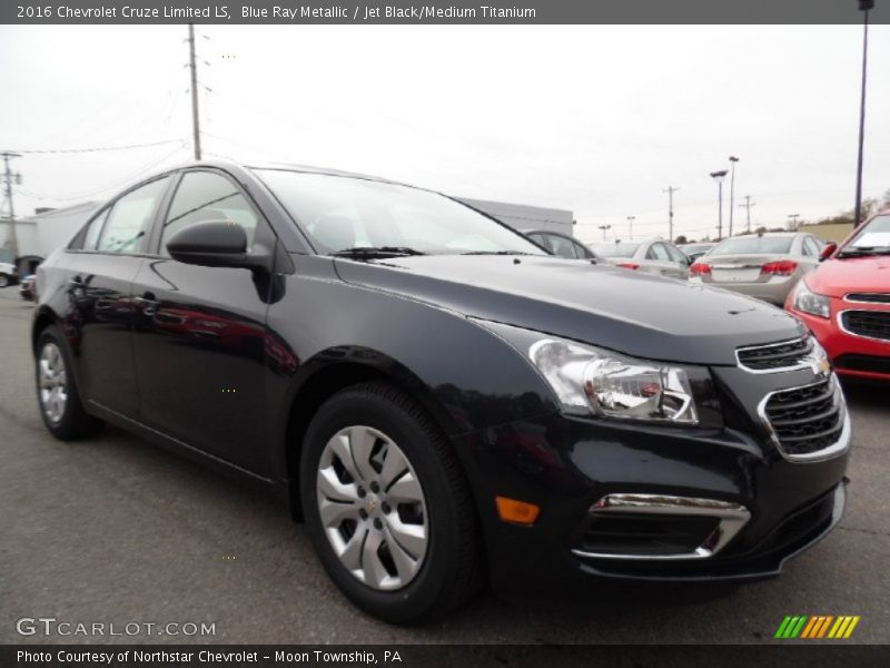 Blue Ray Metallic / Jet Black/Medium Titanium 2016 Chevrolet Cruze Limited LS
