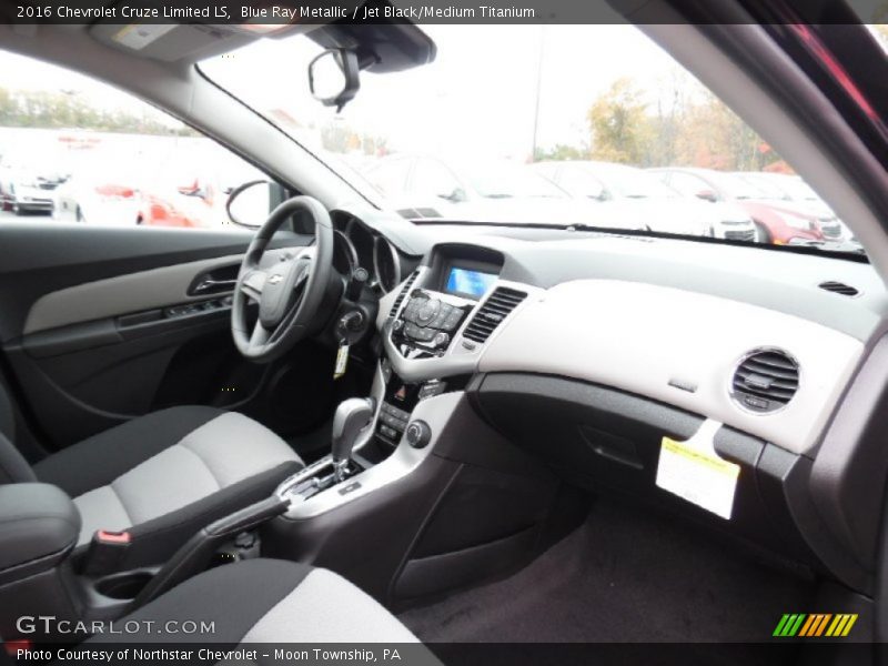 Blue Ray Metallic / Jet Black/Medium Titanium 2016 Chevrolet Cruze Limited LS