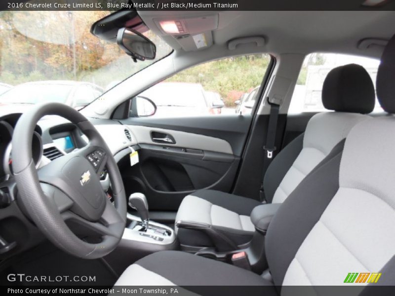 Blue Ray Metallic / Jet Black/Medium Titanium 2016 Chevrolet Cruze Limited LS