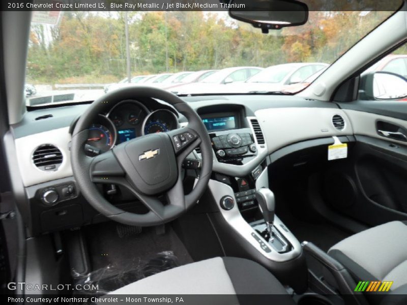 Blue Ray Metallic / Jet Black/Medium Titanium 2016 Chevrolet Cruze Limited LS