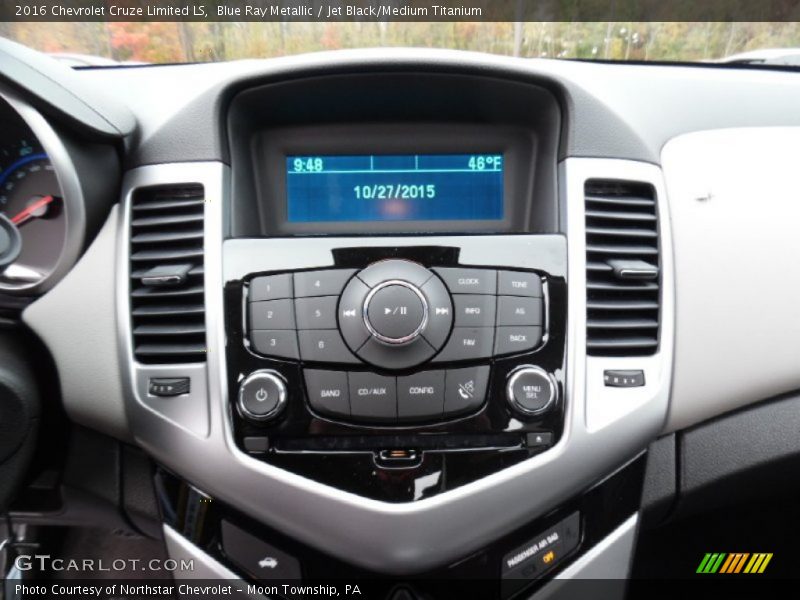Blue Ray Metallic / Jet Black/Medium Titanium 2016 Chevrolet Cruze Limited LS