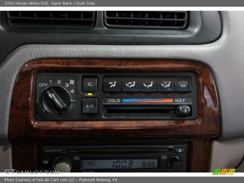 Super Black / Dusk Gray 2000 Nissan Altima GXE