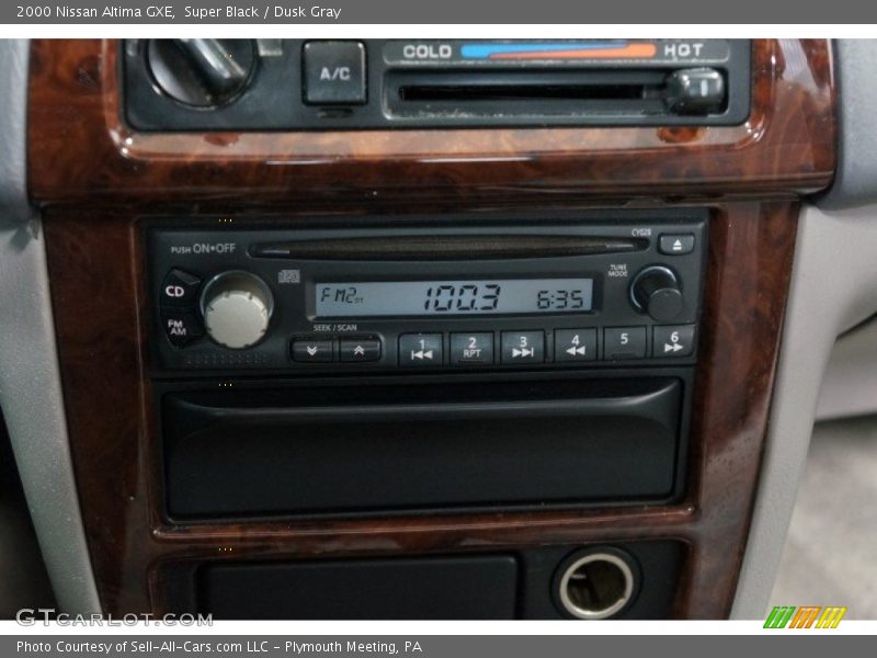 Super Black / Dusk Gray 2000 Nissan Altima GXE