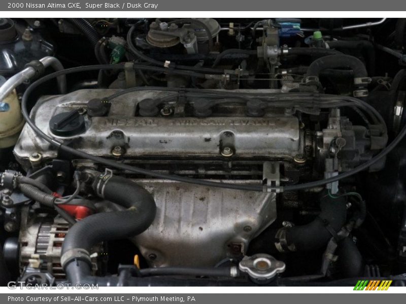 Super Black / Dusk Gray 2000 Nissan Altima GXE