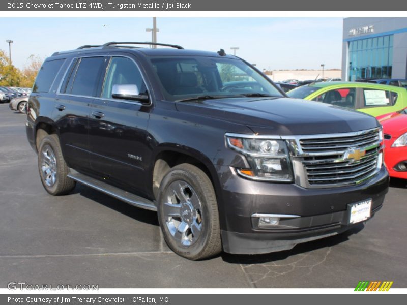Tungsten Metallic / Jet Black 2015 Chevrolet Tahoe LTZ 4WD