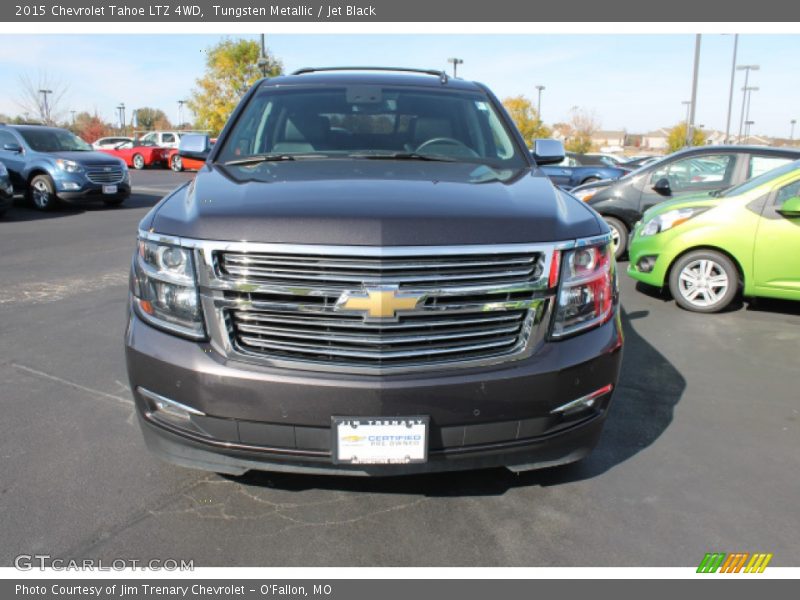 Tungsten Metallic / Jet Black 2015 Chevrolet Tahoe LTZ 4WD