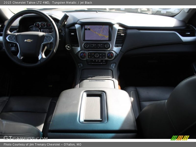 Tungsten Metallic / Jet Black 2015 Chevrolet Tahoe LTZ 4WD